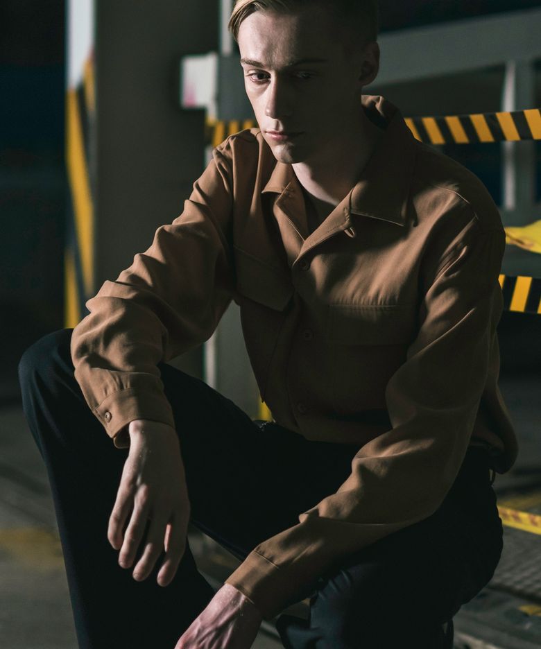 TRUCKER SHIRTS CAMEL