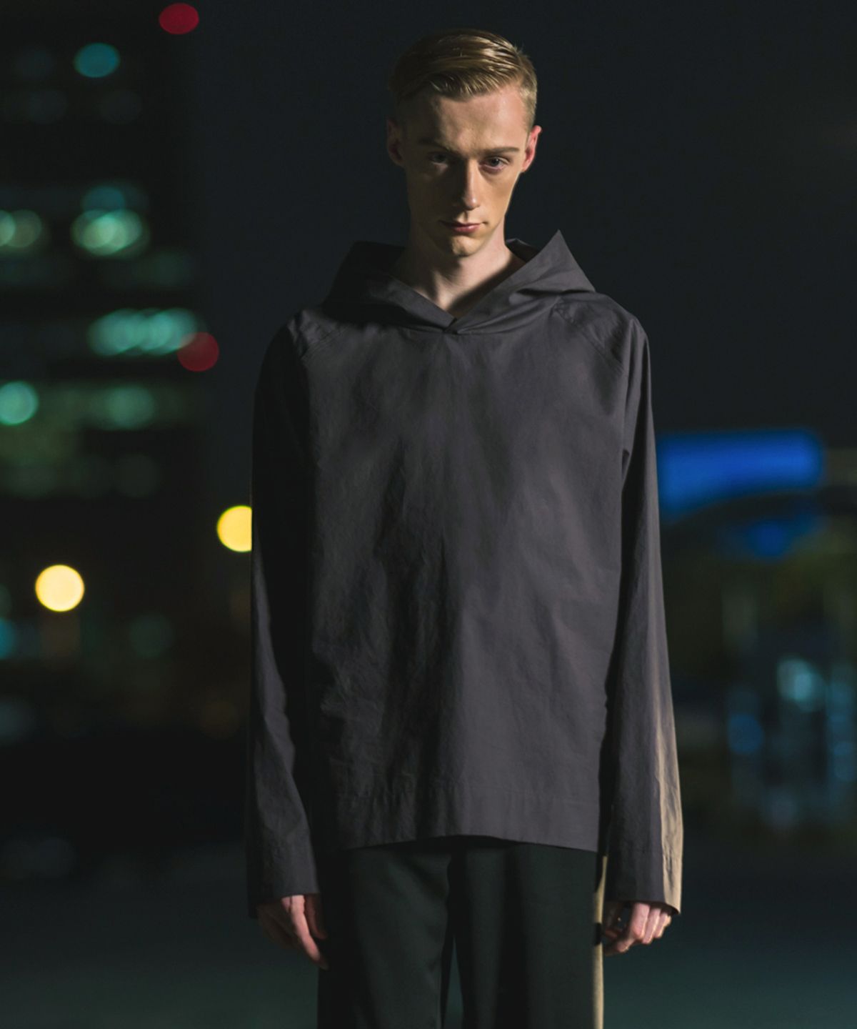 로얄위(THE ROYAL 'WE) HOODY SHIRTS CHARCOAL