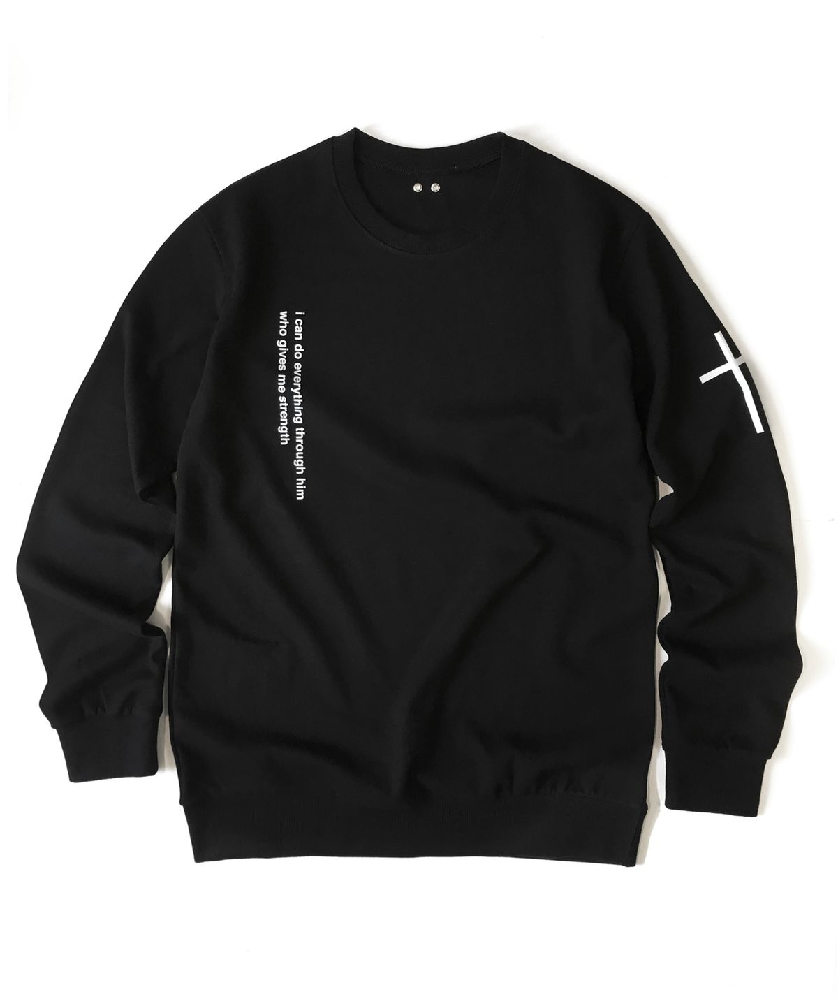 이치니(ICHINY) [이치니] ichiny yn-a1 sweatshirt black 맨투맨