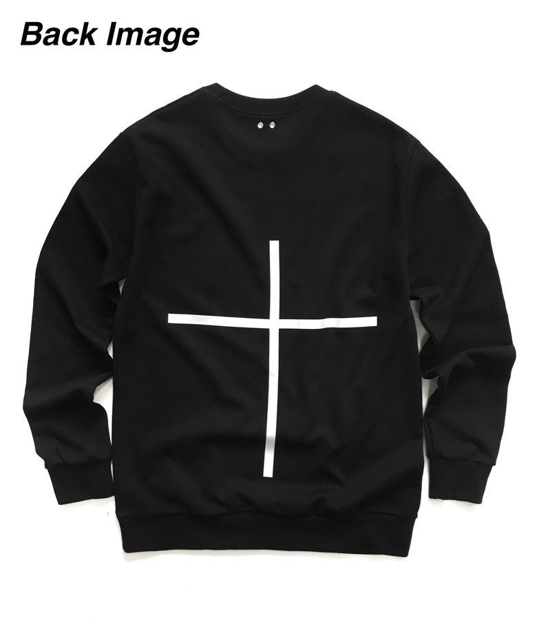 [이치니] ichiny yn-a5 sweatshirt black 맨투맨