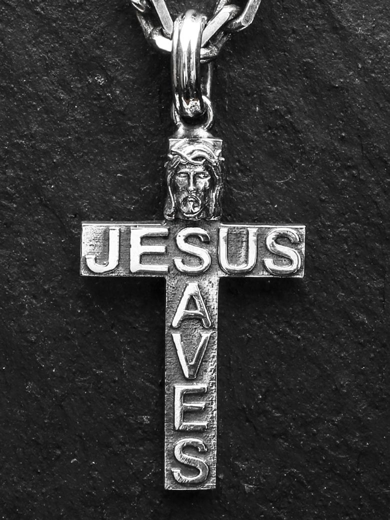 JESUS SAVES PENDANT