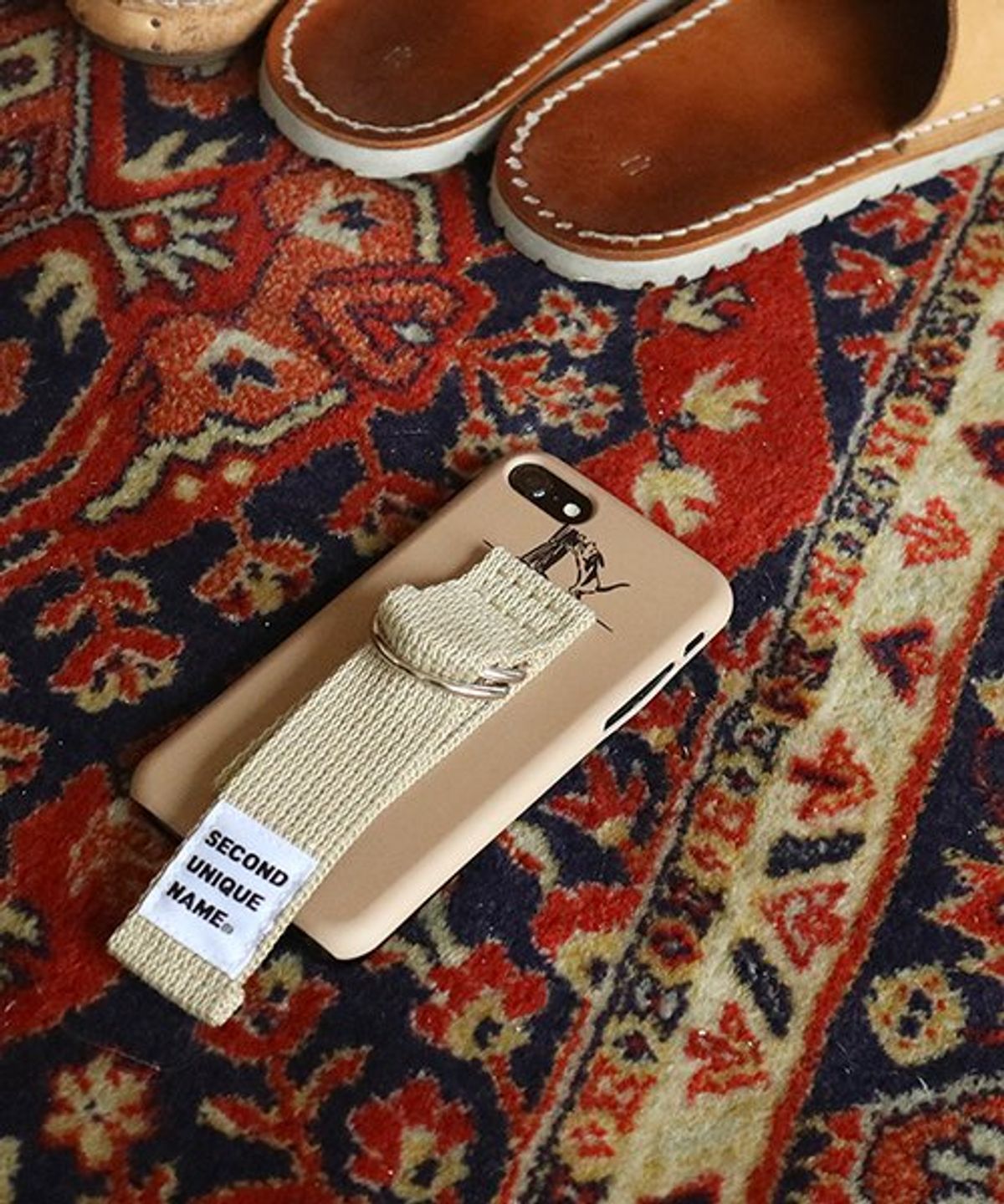 세컨드유니크네임(SECOND UNIQUE NAME) SUN CASE COFFEEBEIGE BEIGE (ILLUST)