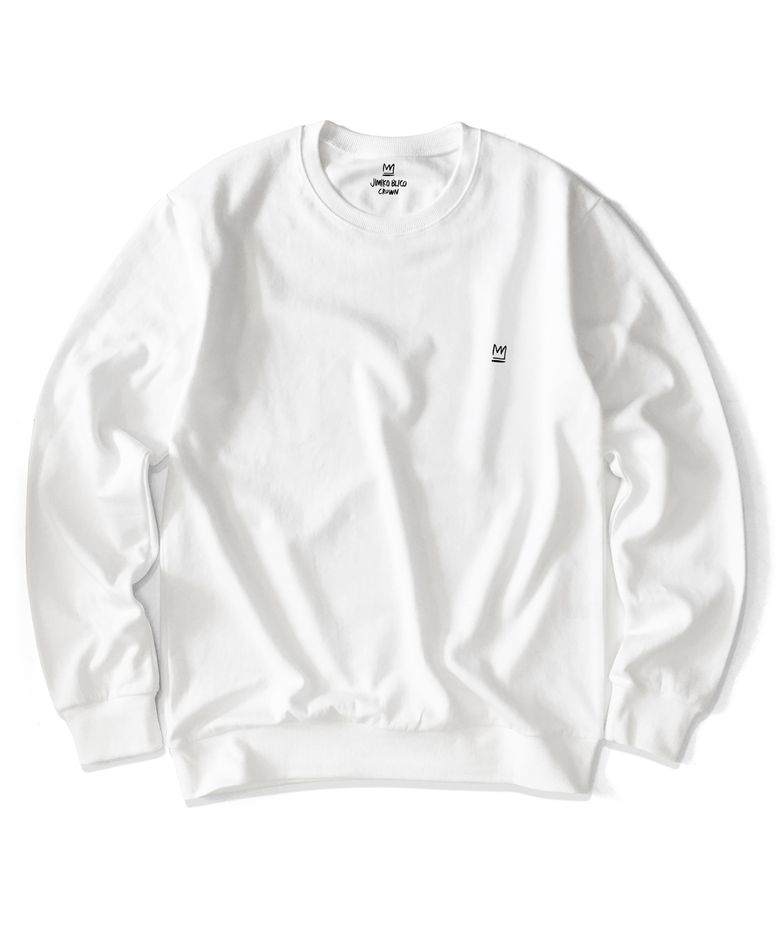 JK crown x sweatshirt white 맨투맨