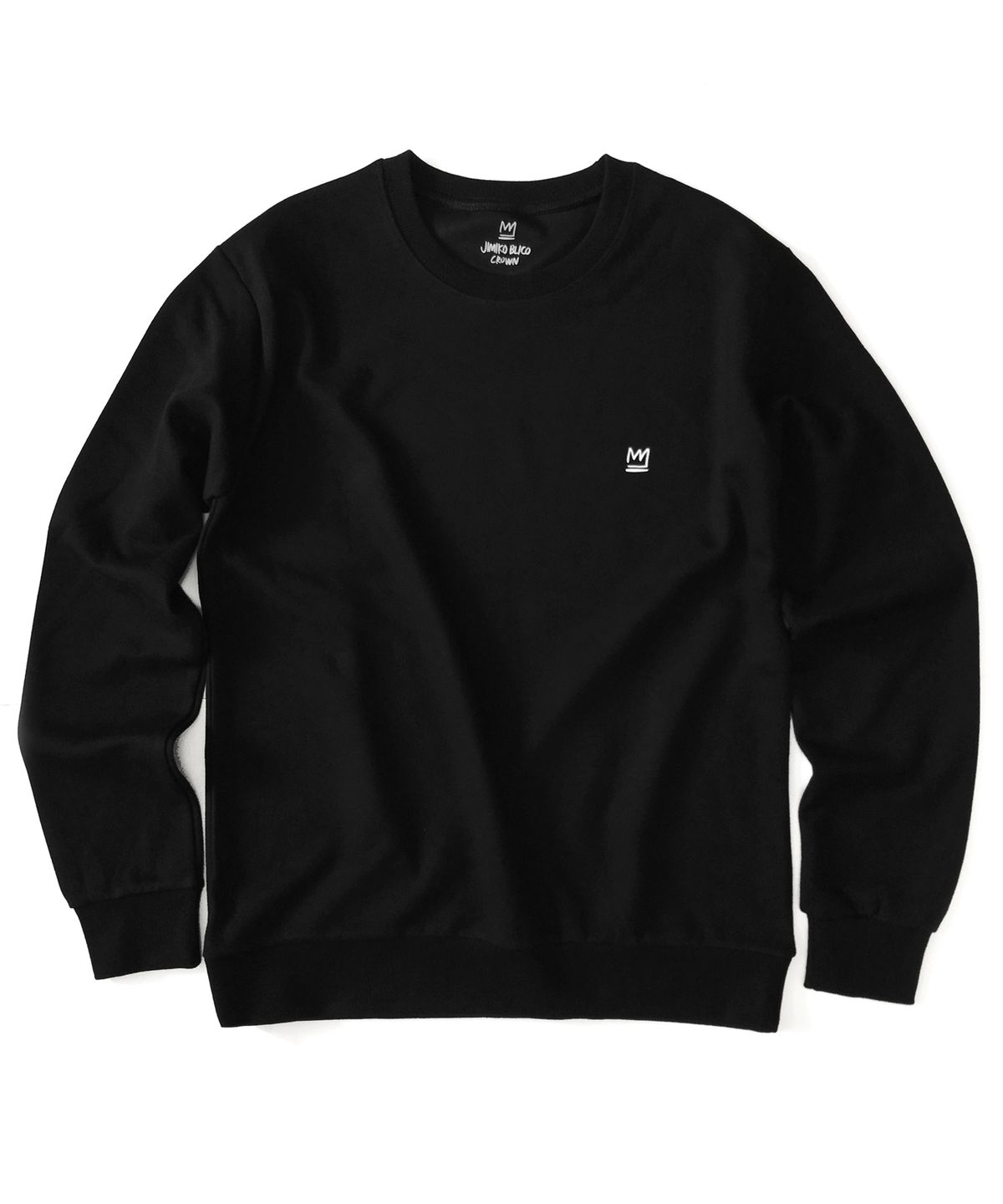 지미코 브리코(JIMIKO BLICO) JK crown x sweatshirt black 맨투맨