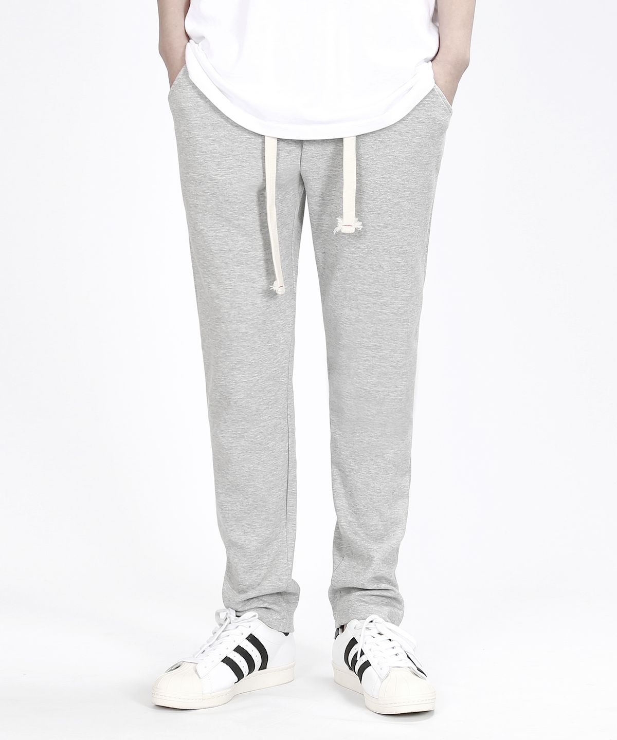 베리베인(VERYVAIN) BT54 DROP PIN PANTS (GRAY)