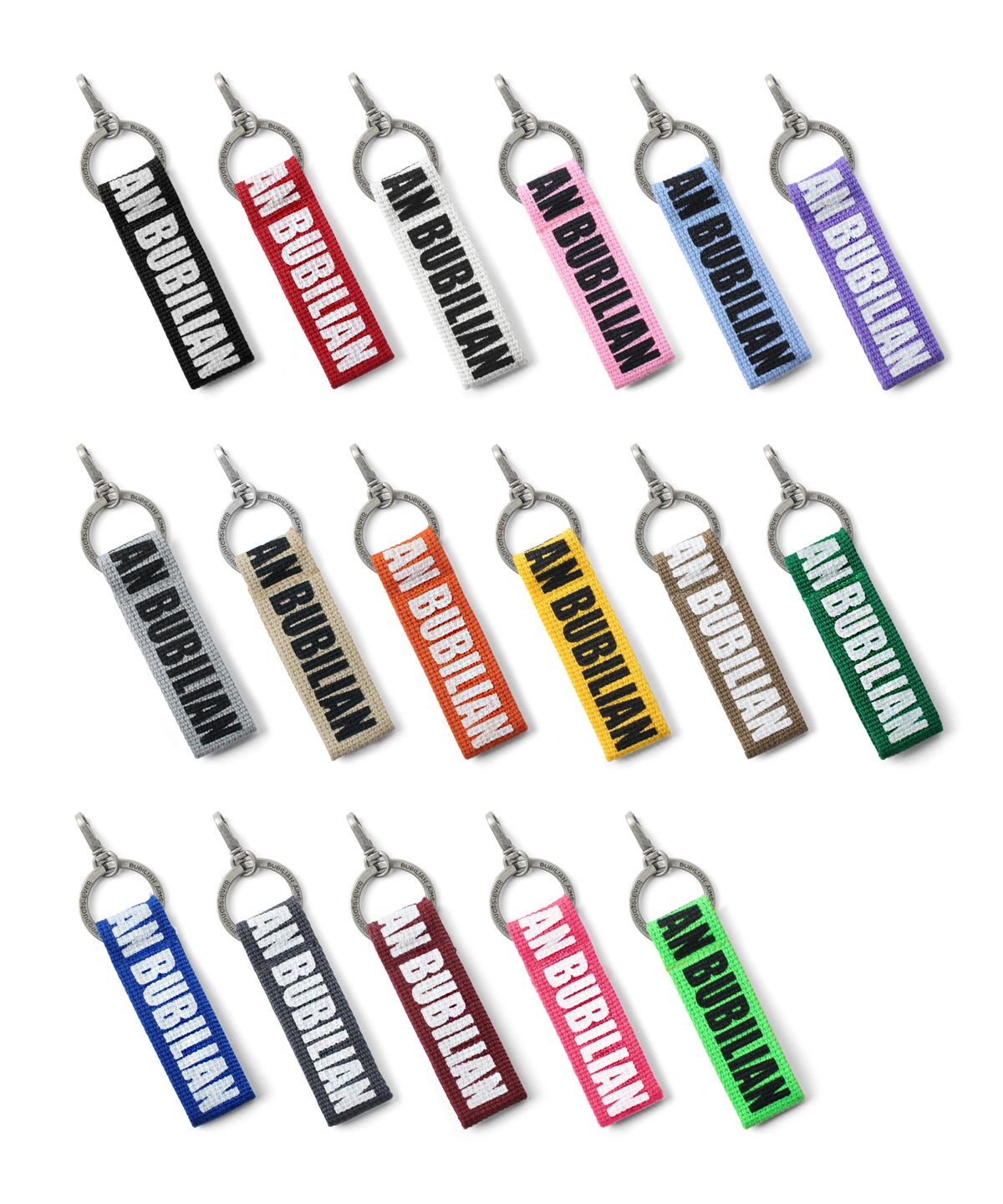 버빌리안(BUBILIAN) 버빌리안 포인트 키홀더 17 color