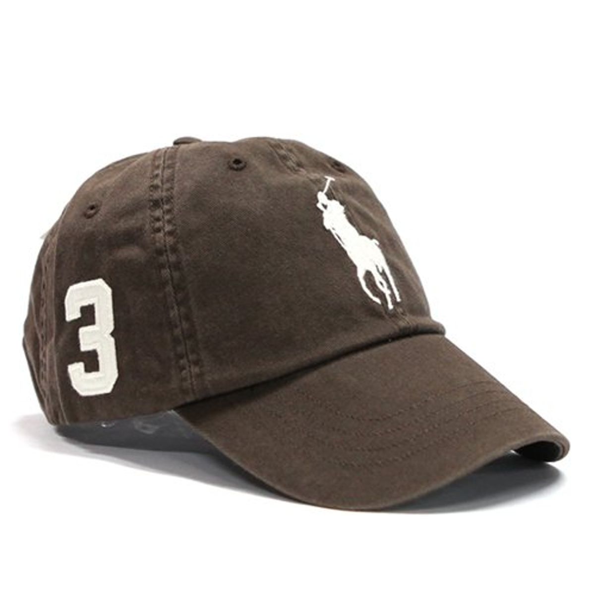 폴로 랄프 로렌(POLO RALPH LAUREN) 폴로랄프로렌 빅포니 볼캡 야구모자 브라운 710577053 010 캠프캡 Polo Ralphlauren