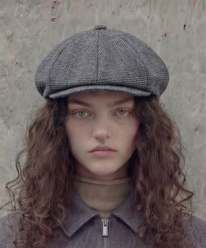 겨울 헌팅캡 BIG APPLE / MODS GLEN / GREY