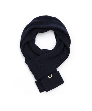 겨울 머플러 SLEEVE MUFFLER / LAMBS WOOL / HT NAVY