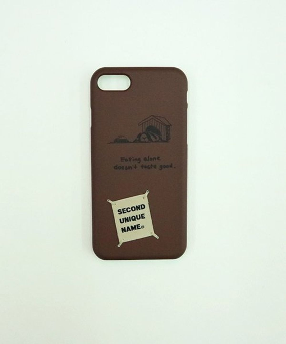 세컨드유니크네임(SECOND UNIQUE NAME) SUN CASE GRAPHIC STORY OF FALL CHOCOBROWN (BEIGE TAG)