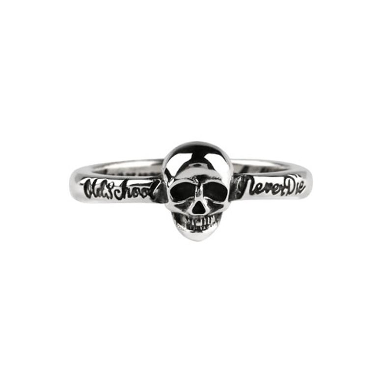 Skull School Ring