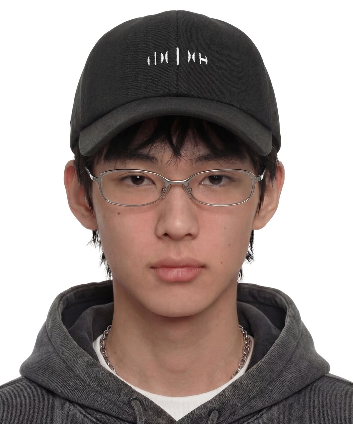 언더컨트롤(UNDERCONTROL) 코튼 로고 볼캡 SHADOW UDC / AUTHENTIC B B / CHARCOAL JERSEY
