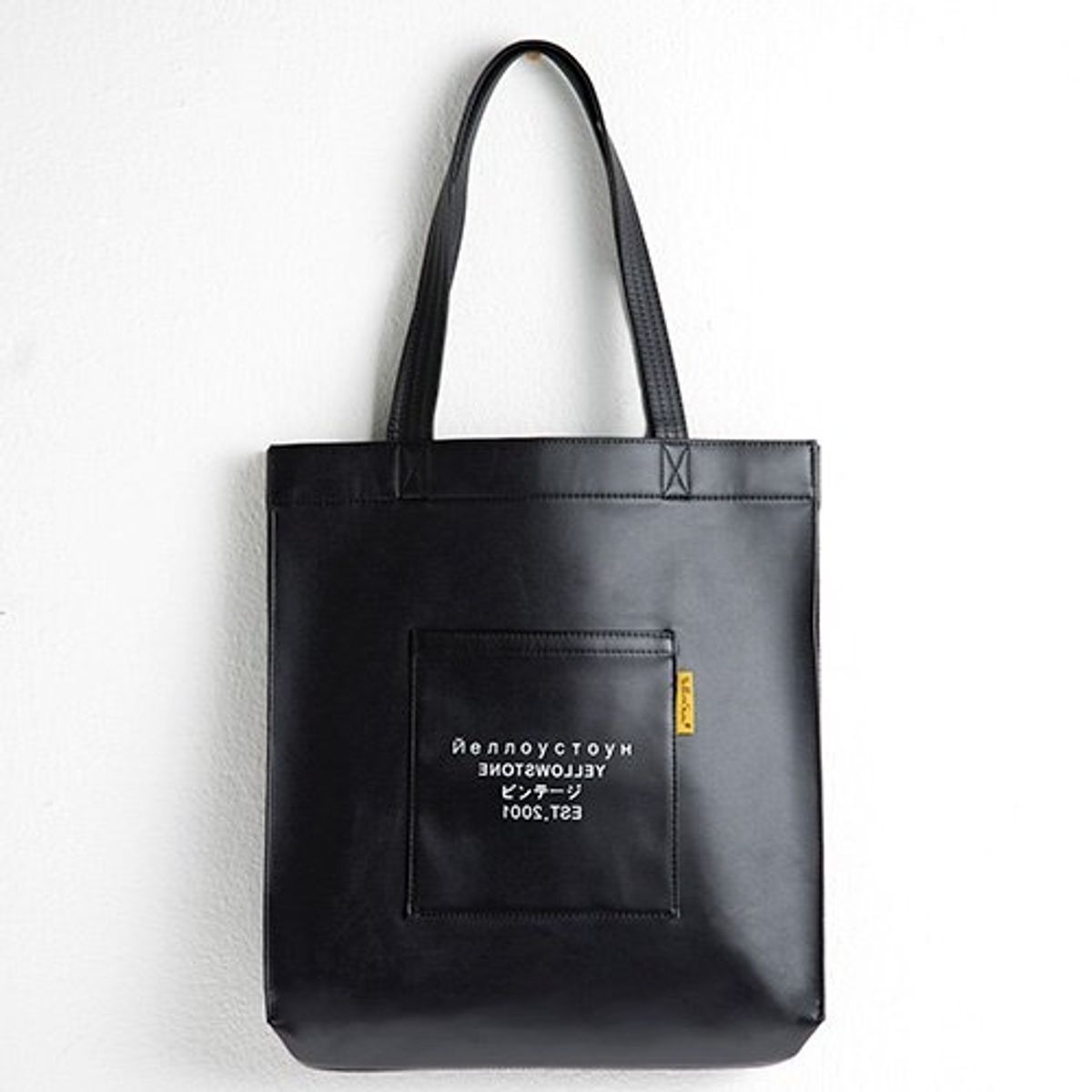 옐로우스톤(YELLOWSTONE) 가죽 숄더백 PREMIUM LEATHER BAG -YS2038BR 블랙