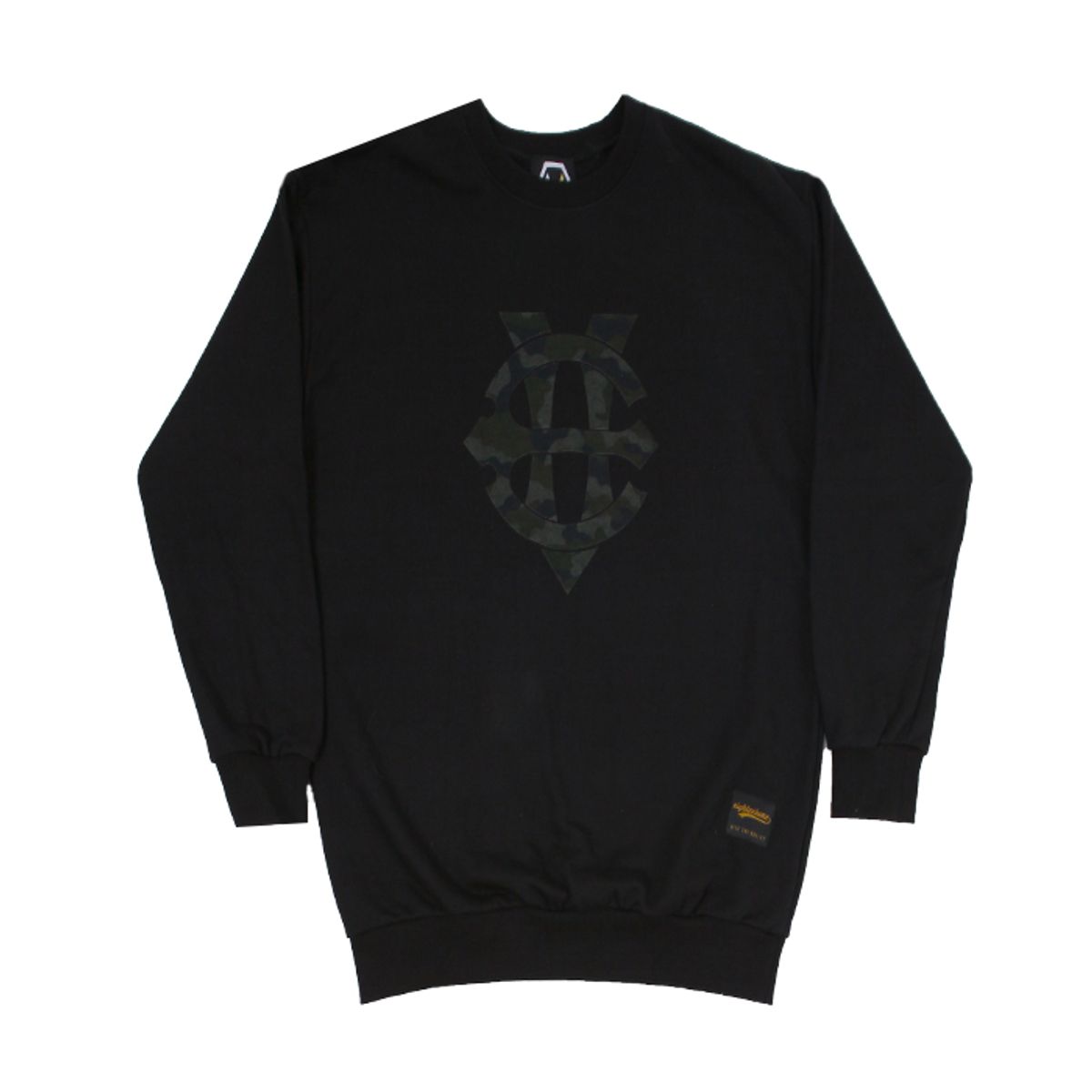 에잇볼륨(EIGHTVOLUME) EV Emblem Crewneck(Black)