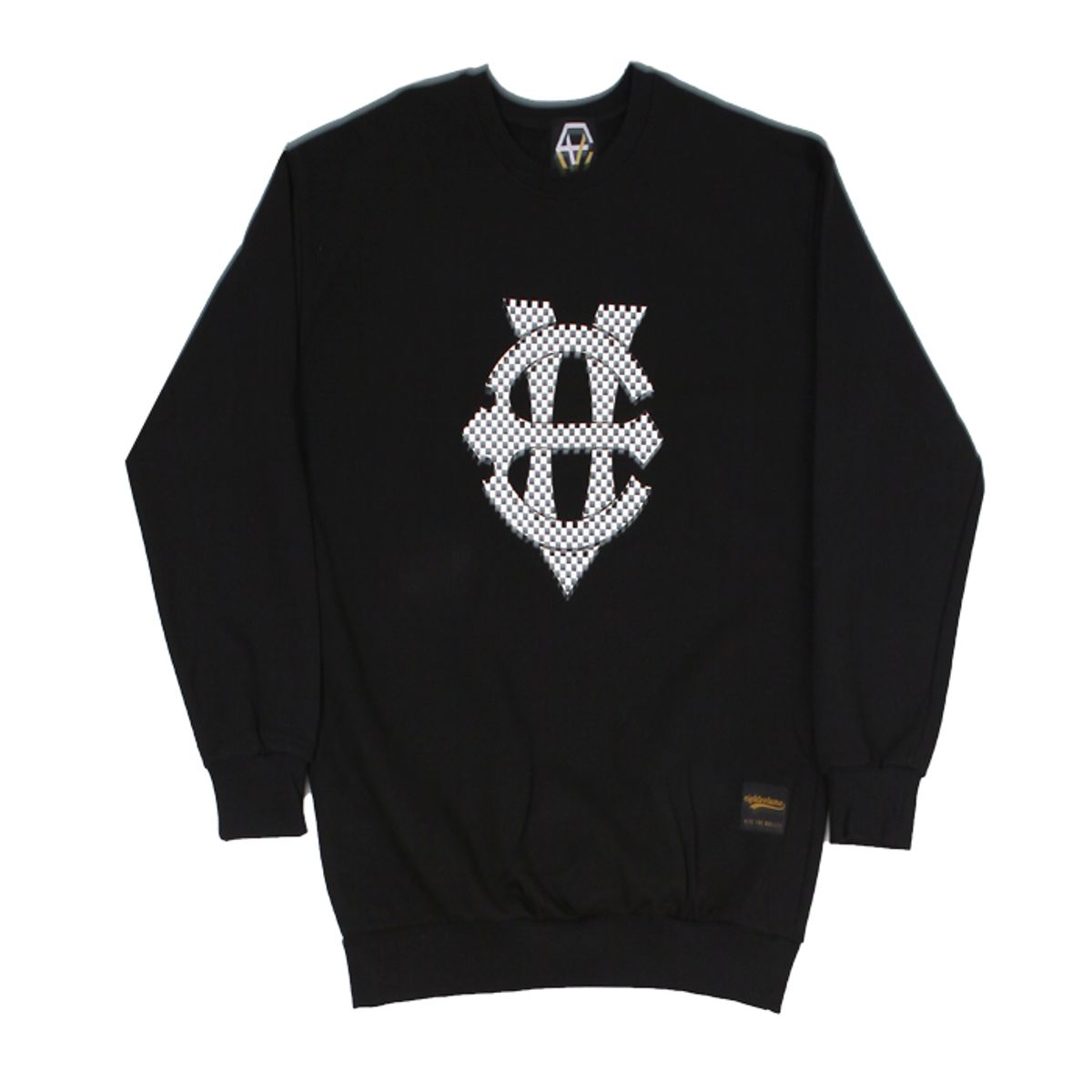 에잇볼륨(EIGHTVOLUME) EV Emblem Crewneck(BlackMosic)