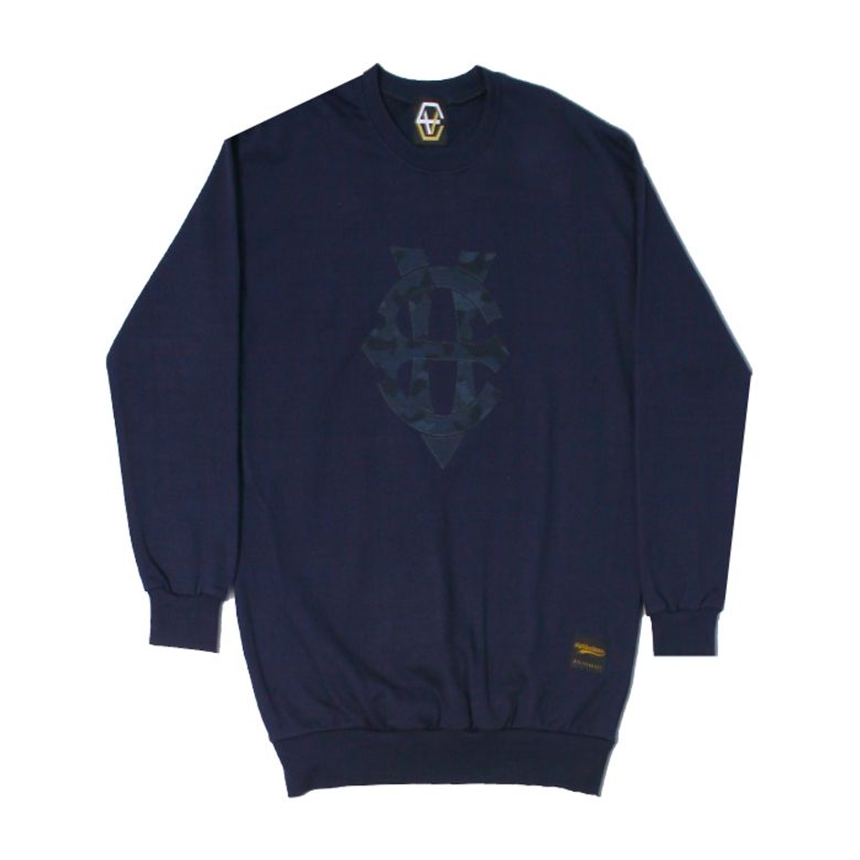 EV Emblem Crewneck(Navy)