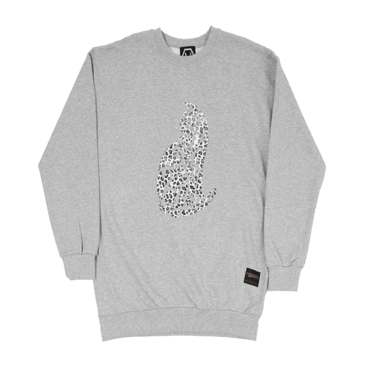 에잇볼륨(EIGHTVOLUME) EV Reopard Crewneck (Gray)