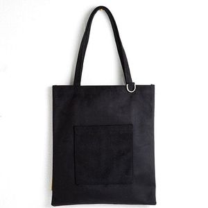 숄더백 SUEDE POCKET BAG - YS2080BK /BLACK