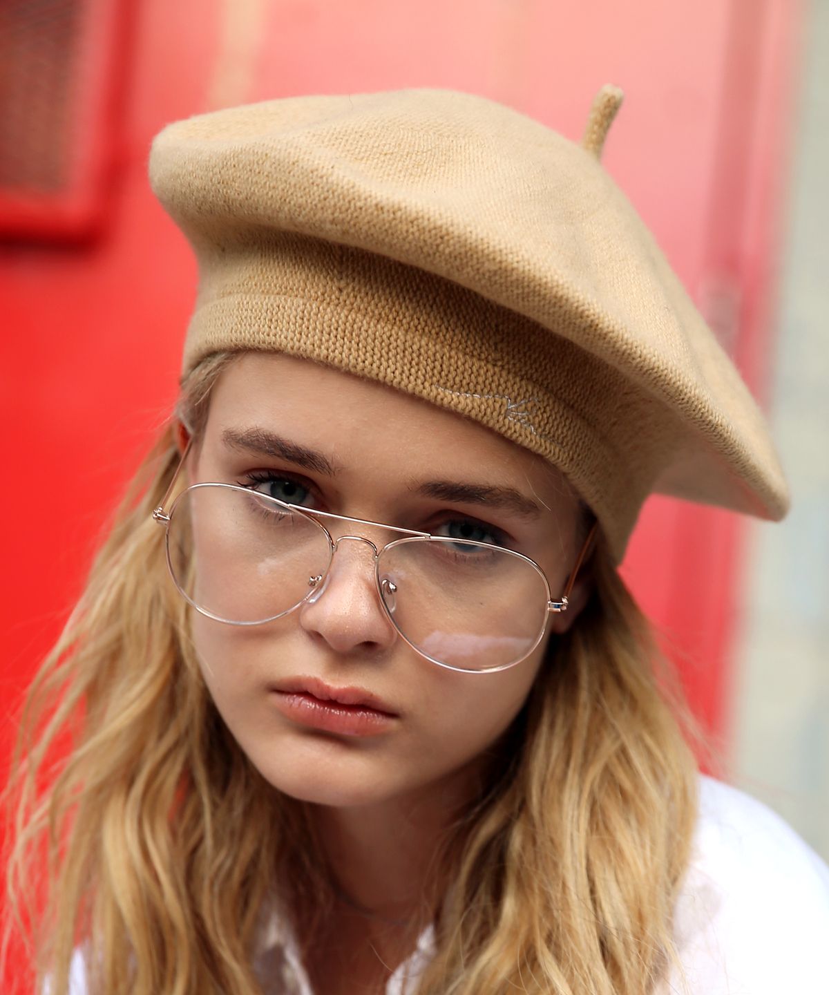 슬리피슬립(SLEEPYSLIP) [unisex]SLEEPING WOOL BEIGE BERET