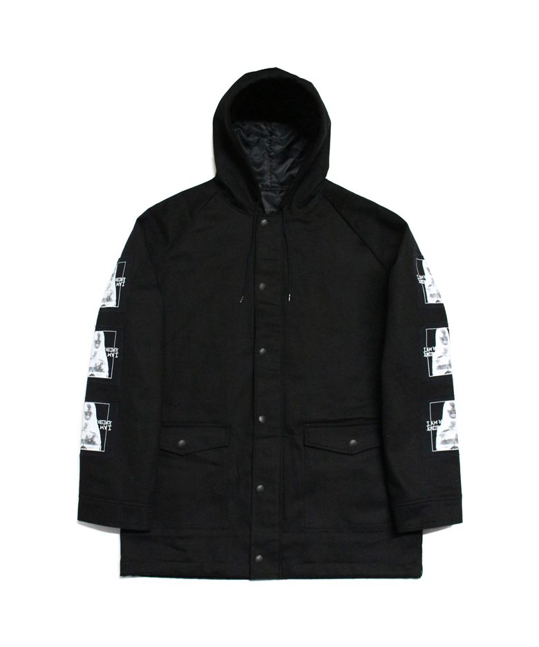 Porno 6 Military Jacket - Black