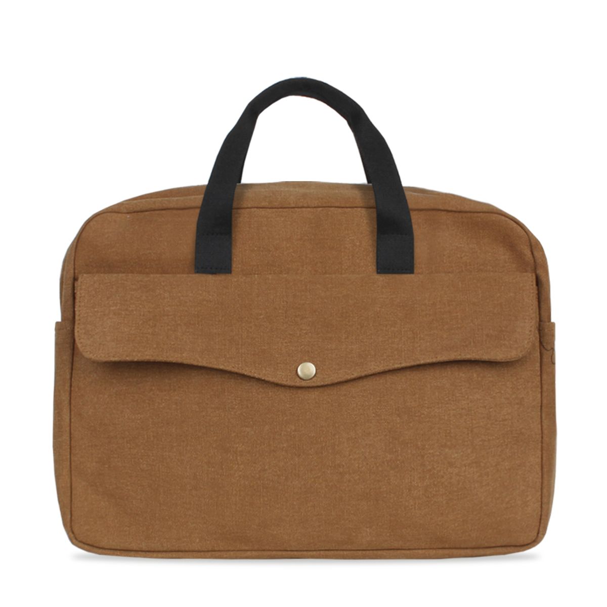 모노노(MONONO) Brief Bag WAVE_Waxed Canvas ( Camel )