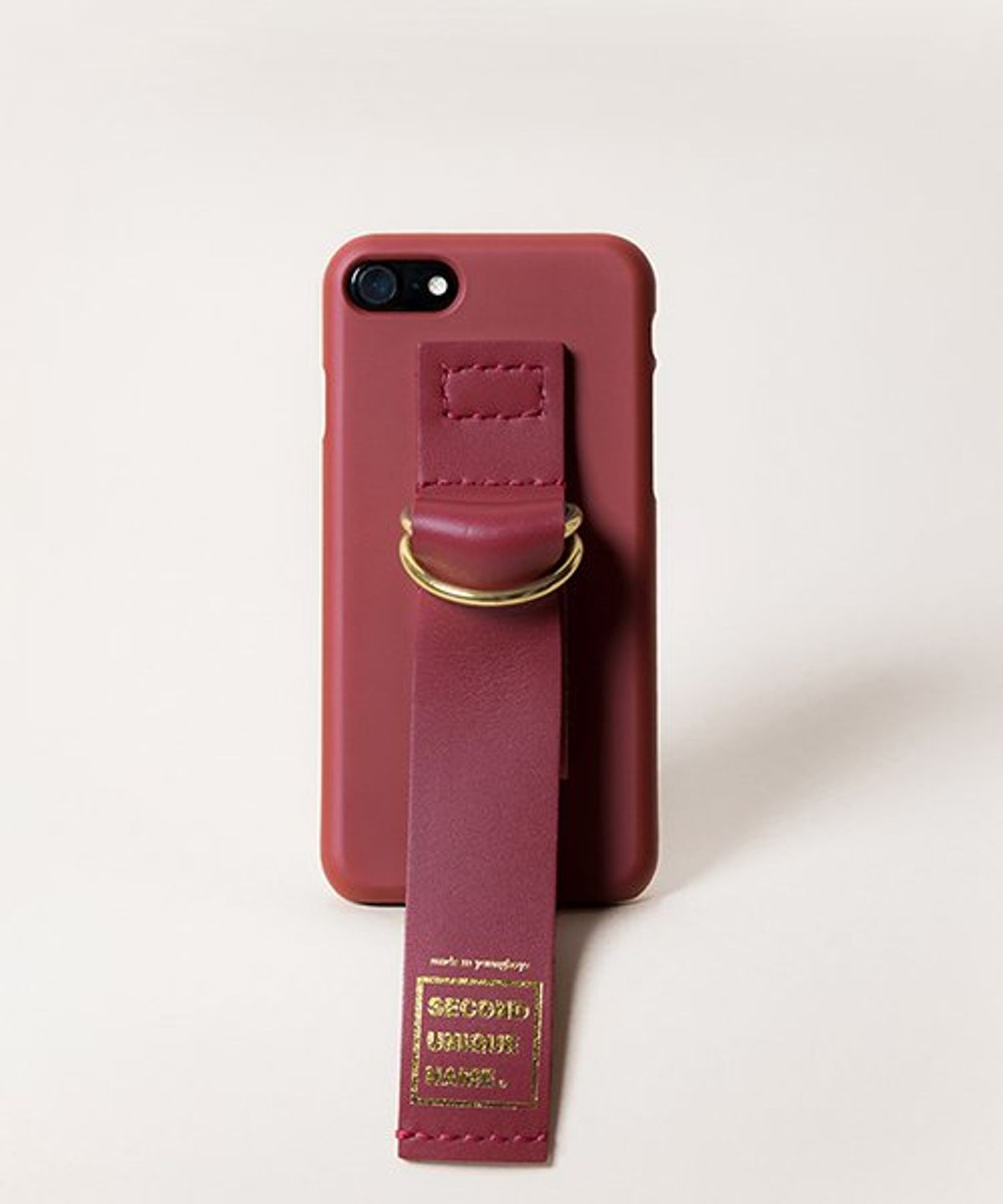 세컨드유니크네임(SECOND UNIQUE NAME) SUN CASE LEATHER BURGUNDY