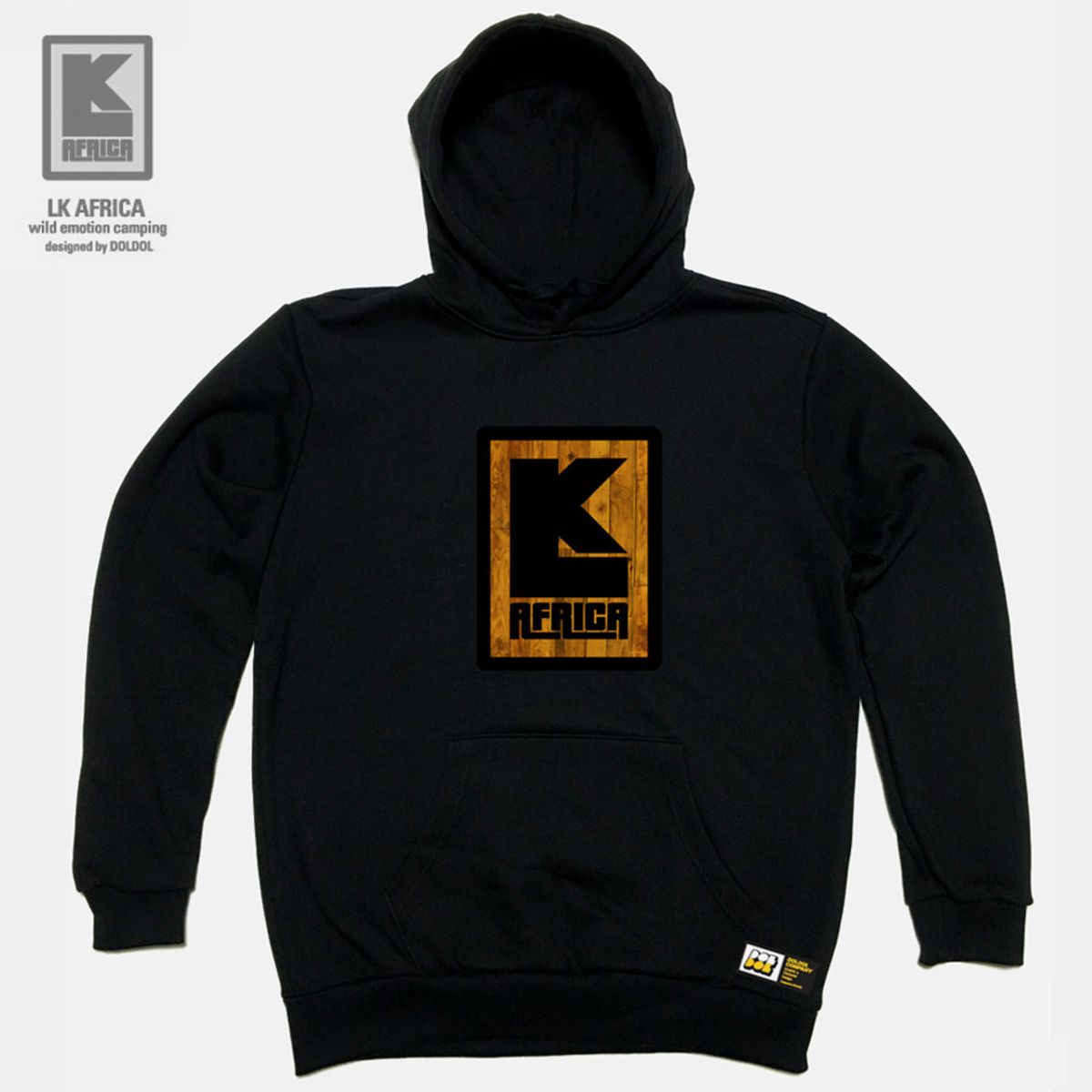 돌돌(DOLDOL) LK-AFRICA_HOODY-05 엘케이 아프리카 캠핑 여행 아웃도어 캐릭터 후드티 후디