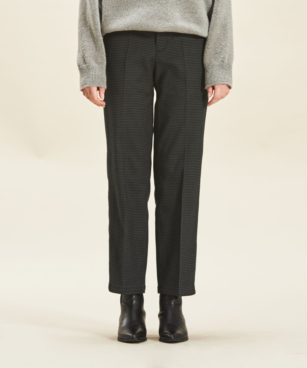 트립르센스(TRIP LE SENS) Hound Wool Wide Pants CHARCOAL