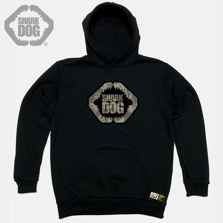 SHARK-DOG-HOODY-01 불독 상어 사크독 서퍼 서핑 캐릭터 후드티 후디