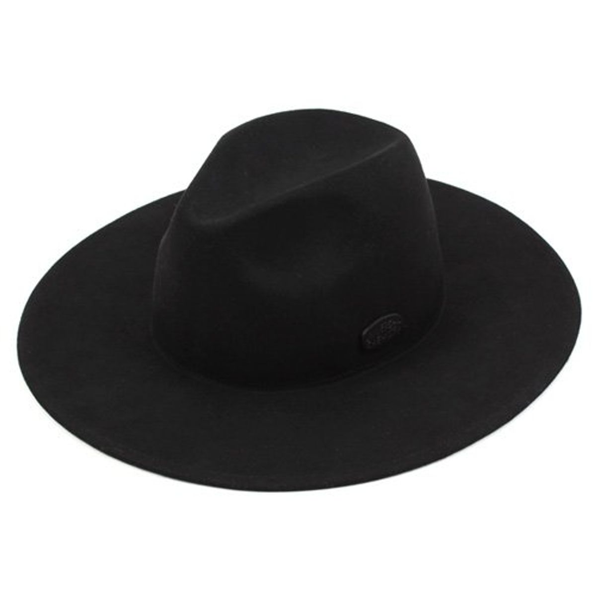유니버셜 케미스트리(UNIVERSAL CHEMISTRY) Black Simple Wool Fedora BK 메탈페도라