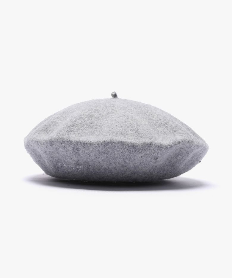 SPORTS CLUB WOOL BERET (GREY)