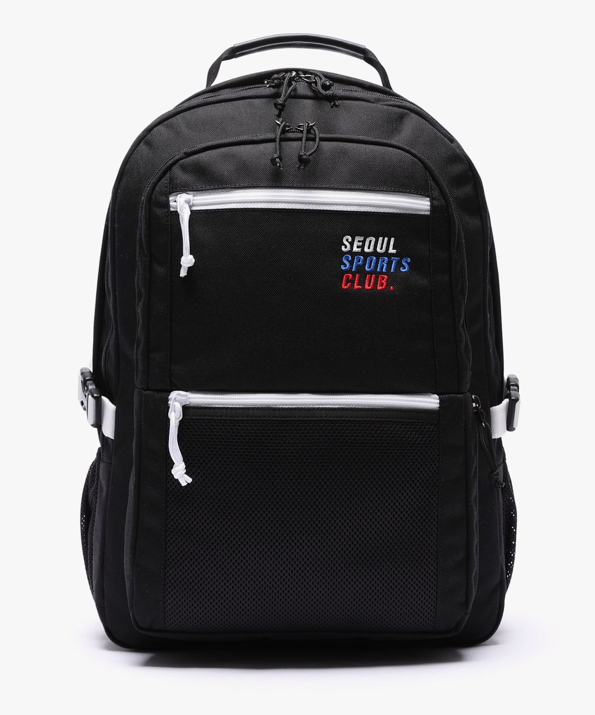 피스메이커(PIECE MAKER) SSC SQUARE BACKPACK (BLACK WHITE)