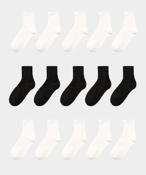 [10팩] 여성용 957 스쿨 삭스