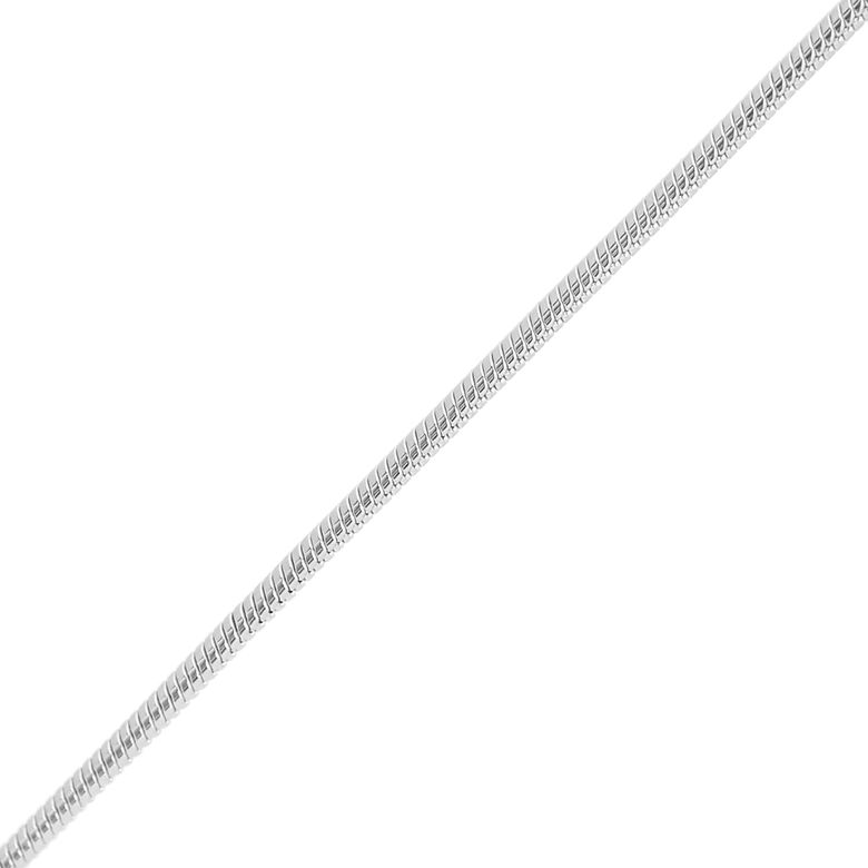 스네이크 체인  (1.5 mm) - WHITE