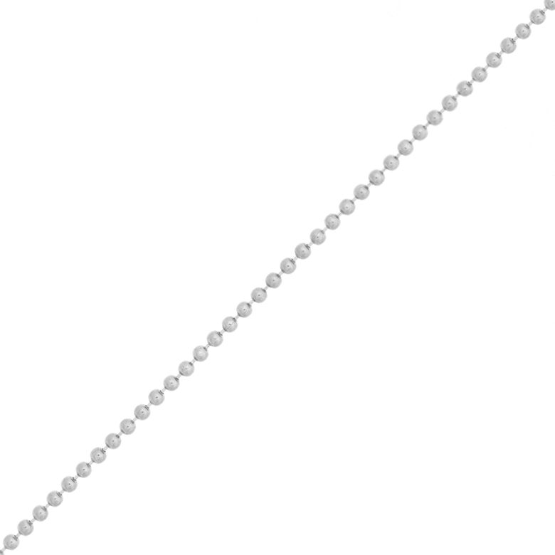 볼 체인  (1.5 mm) - WHITE