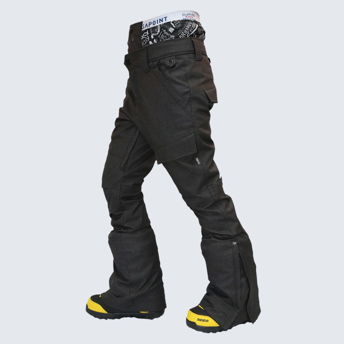 슈가포인트(SUGAPOINT) 여자 슬림핏 보드 팬츠 RIDER 59 SLIM WP - D.GREY