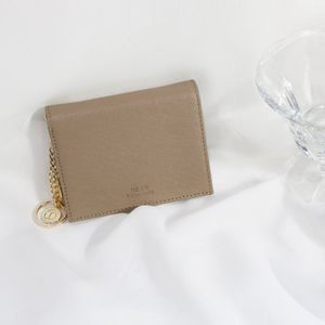 사피아노  미네뜨 반지갑 베이지 + 별자리키링