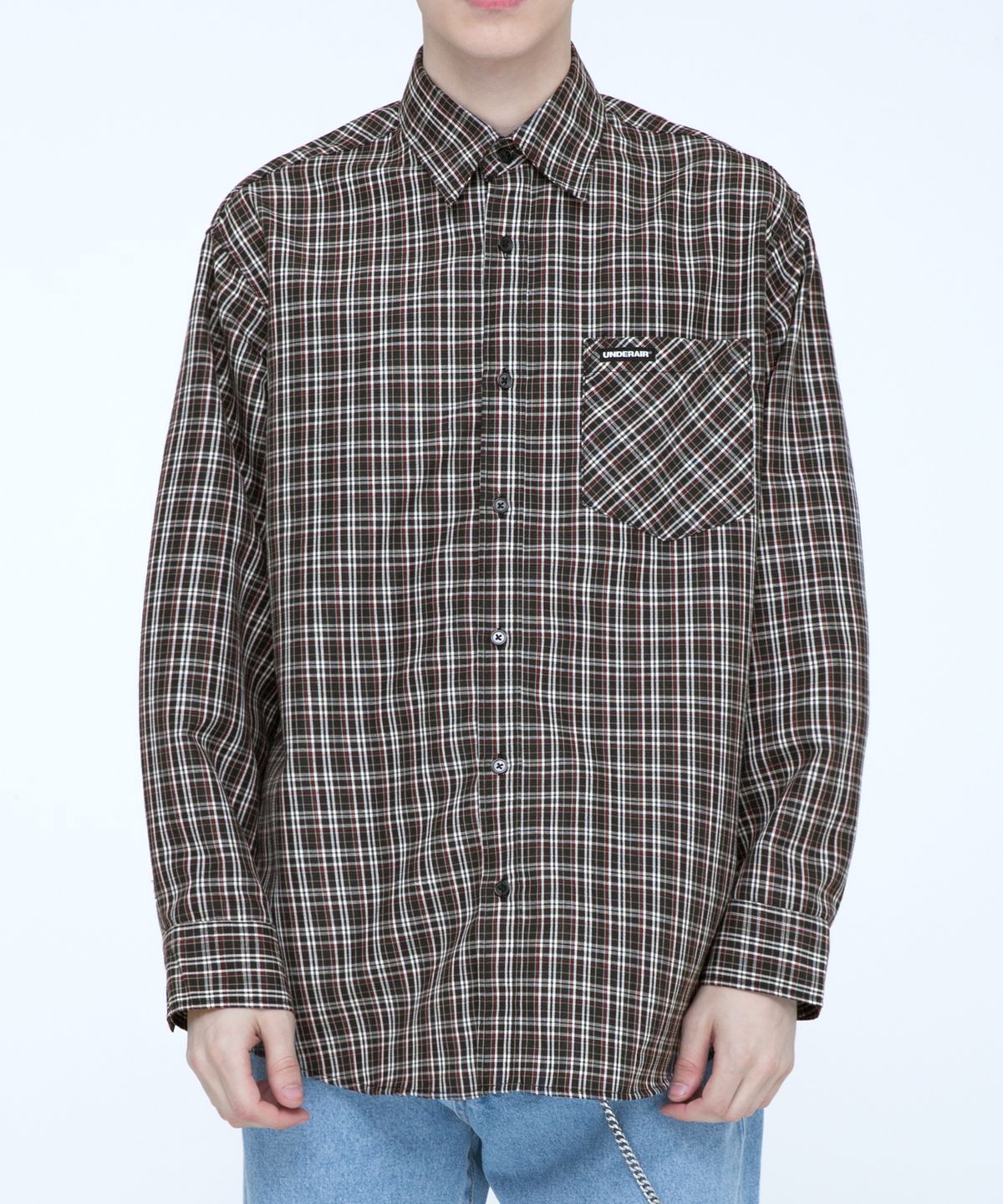 언더에어(UNDERAIR) Boldness Shirts - Black