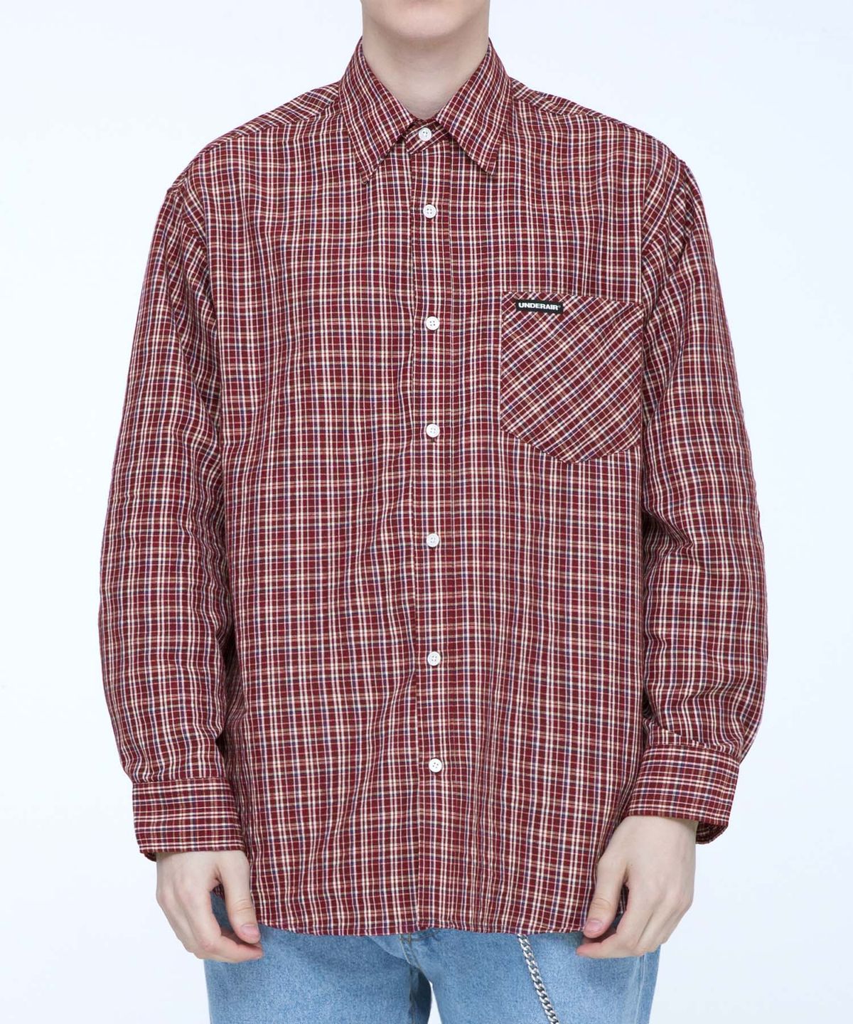 언더에어(UNDERAIR) Boldness Shirts - Red