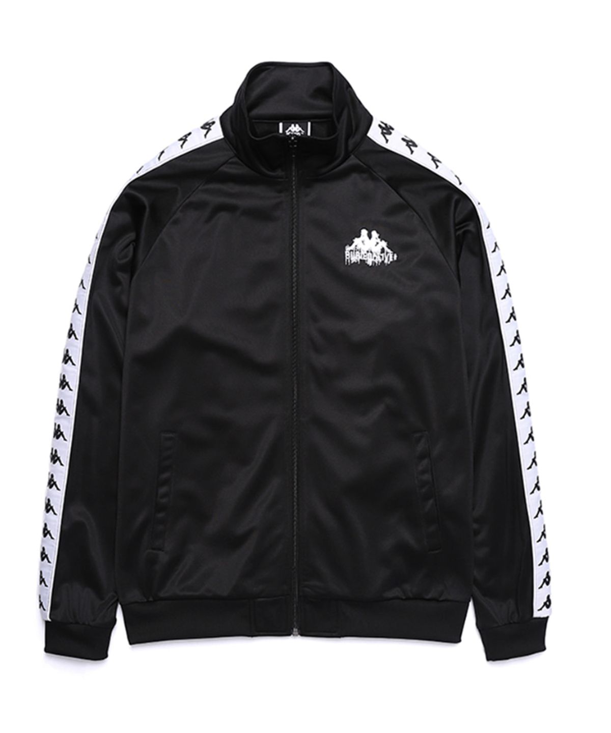 베리드얼라이브(BURIED ALIVE) BA X KAPPA FLEECE TOP BLACK