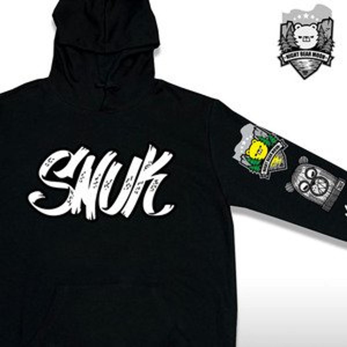 돌돌(DOLDOL) [돌돌 스페샬 후디] SNUK_HOODY_32 북극곰 스노우보드 선수 스누크 캐릭터 후드티 후디