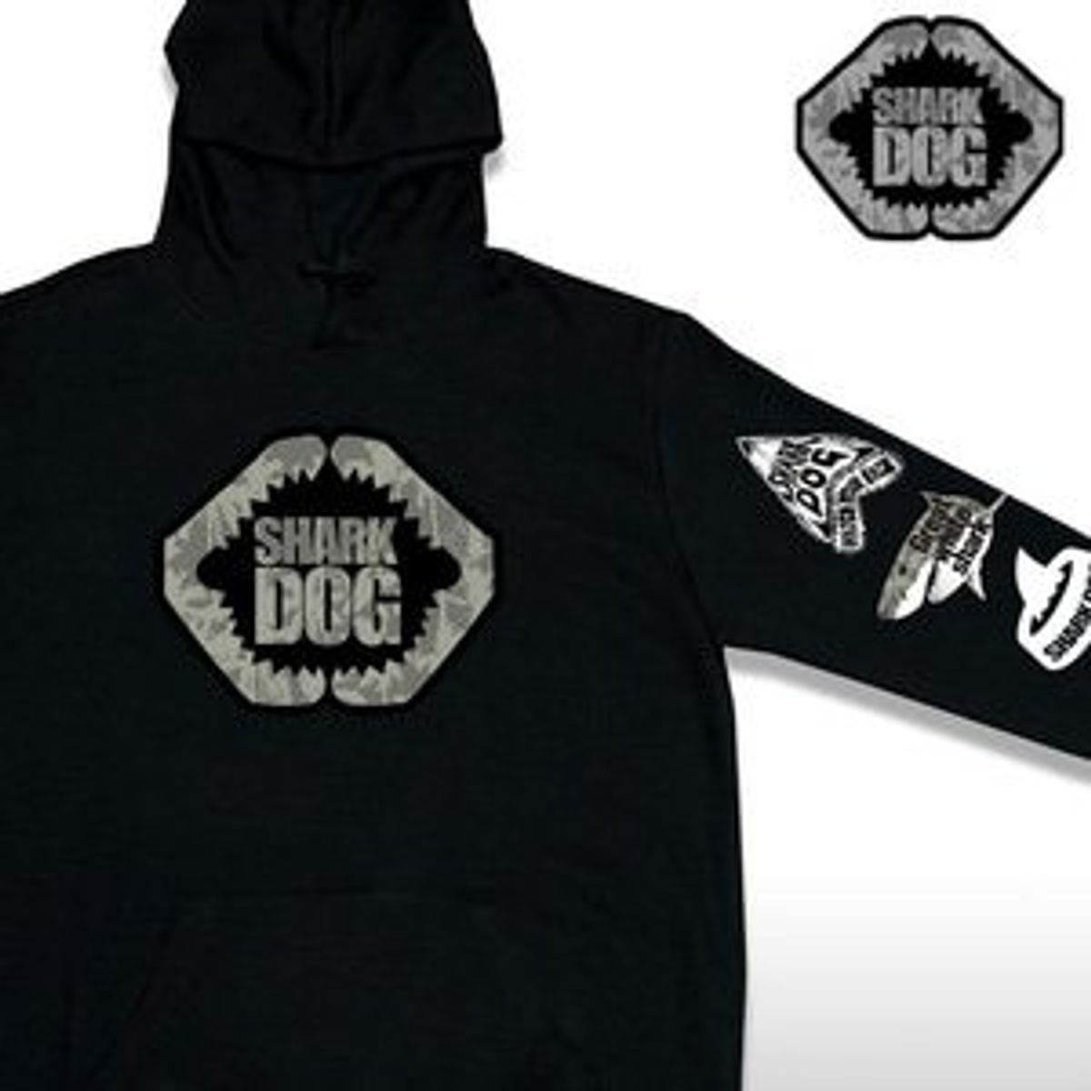 돌돌(DOLDOL) [돌돌 스페샬 후디] SHARK-DOG-HOODY-08 불독 상어 사크독 서퍼 서핑 캐릭터 후드티 후디