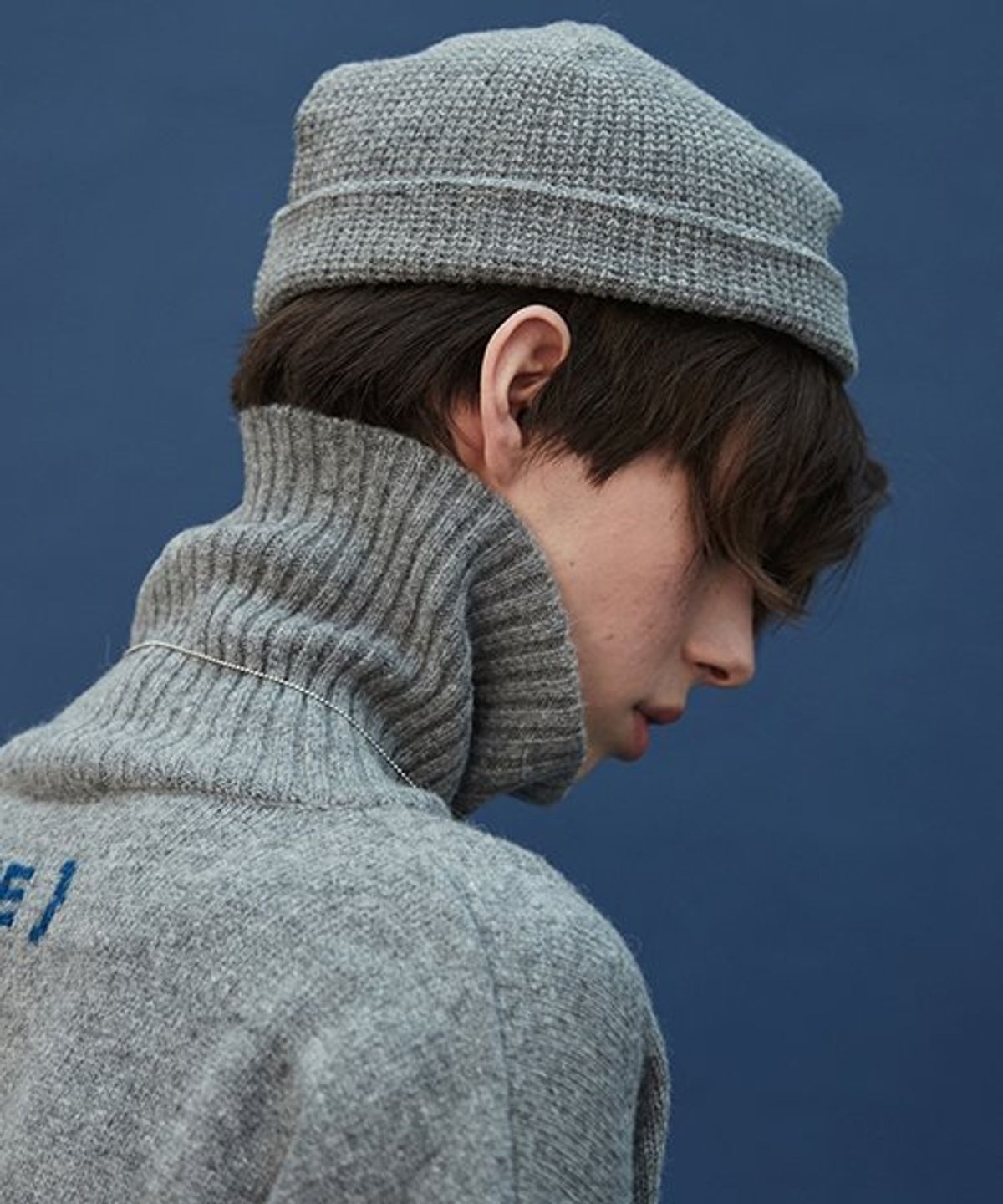 리플레이컨테이너(REPLAY CONTAINER) knit beanie (gray)