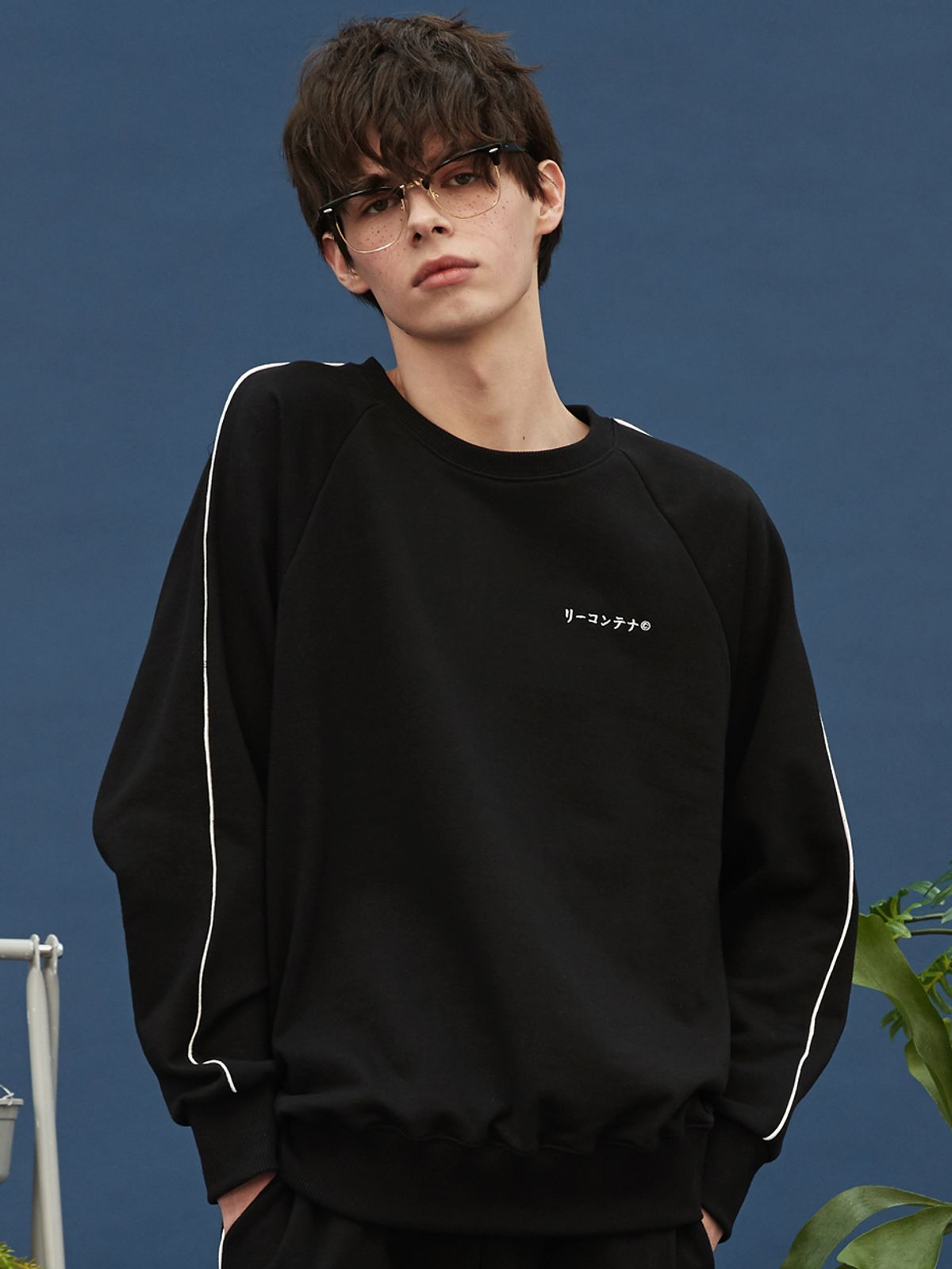 리플레이컨테이너(REPLAY CONTAINER) recon piping mtm (black)