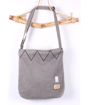 블루이 지그재그 크로스백 (그레이)