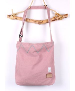 블루이 지그재그 크로스백 (핑크)