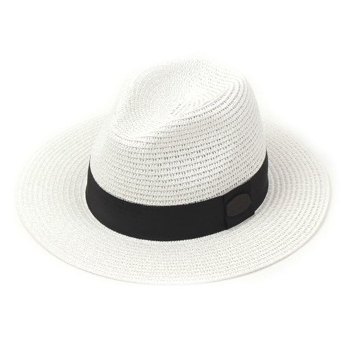 유니버셜 케미스트리(UNIVERSAL CHEMISTRY) Black-Metal Summer White Fedora 썸머화이트페도라