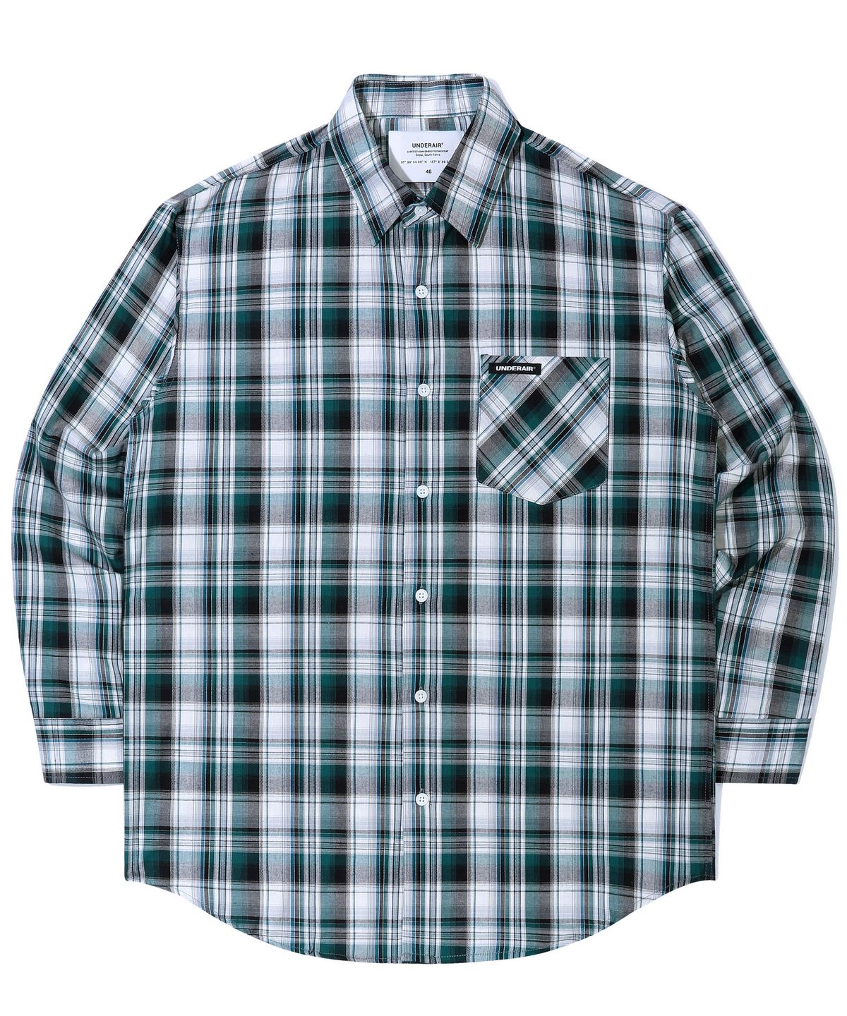 언더에어(UNDERAIR) Tranquil Shirts - Green