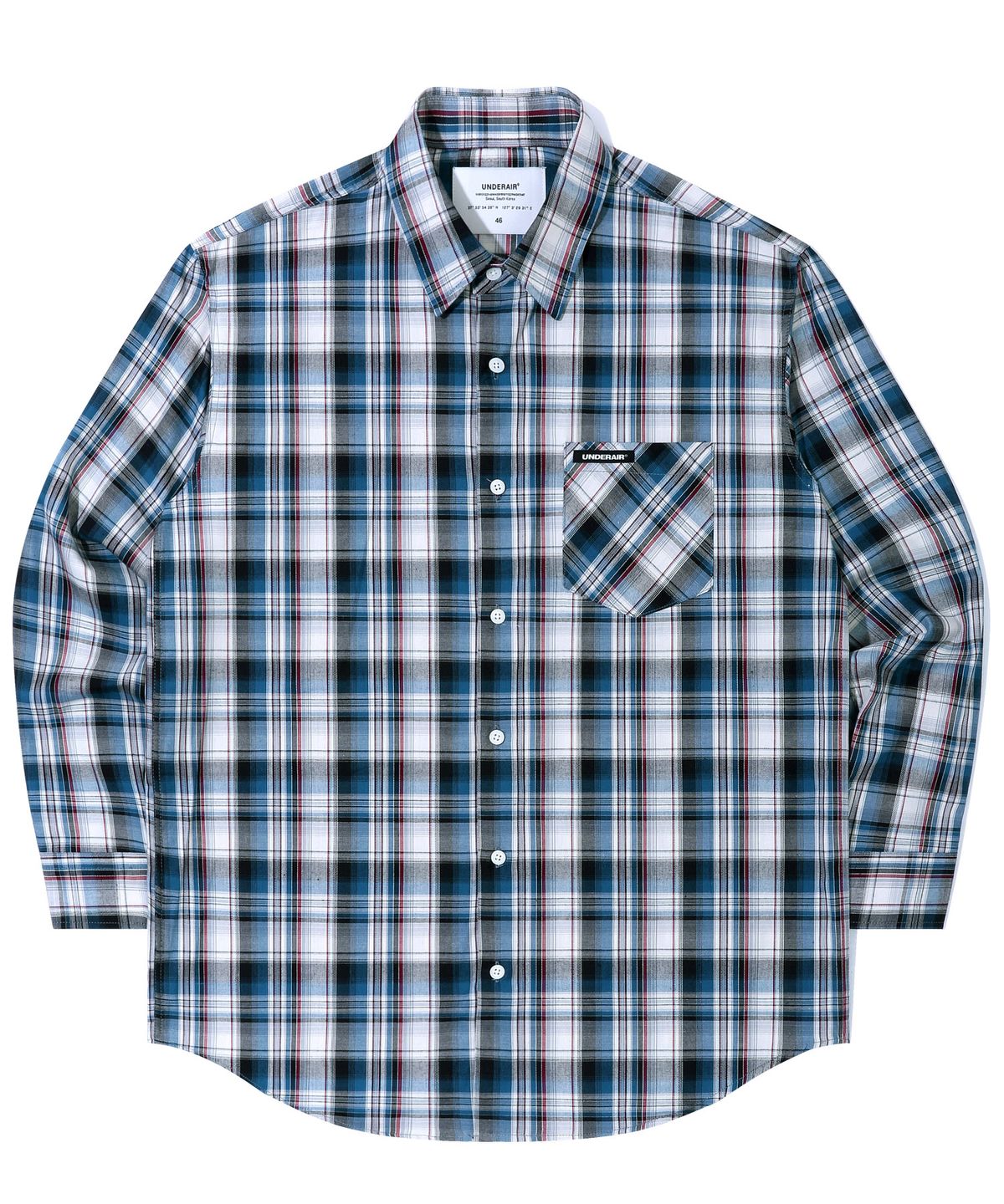 언더에어(UNDERAIR) Tranquil Shirts - Blue