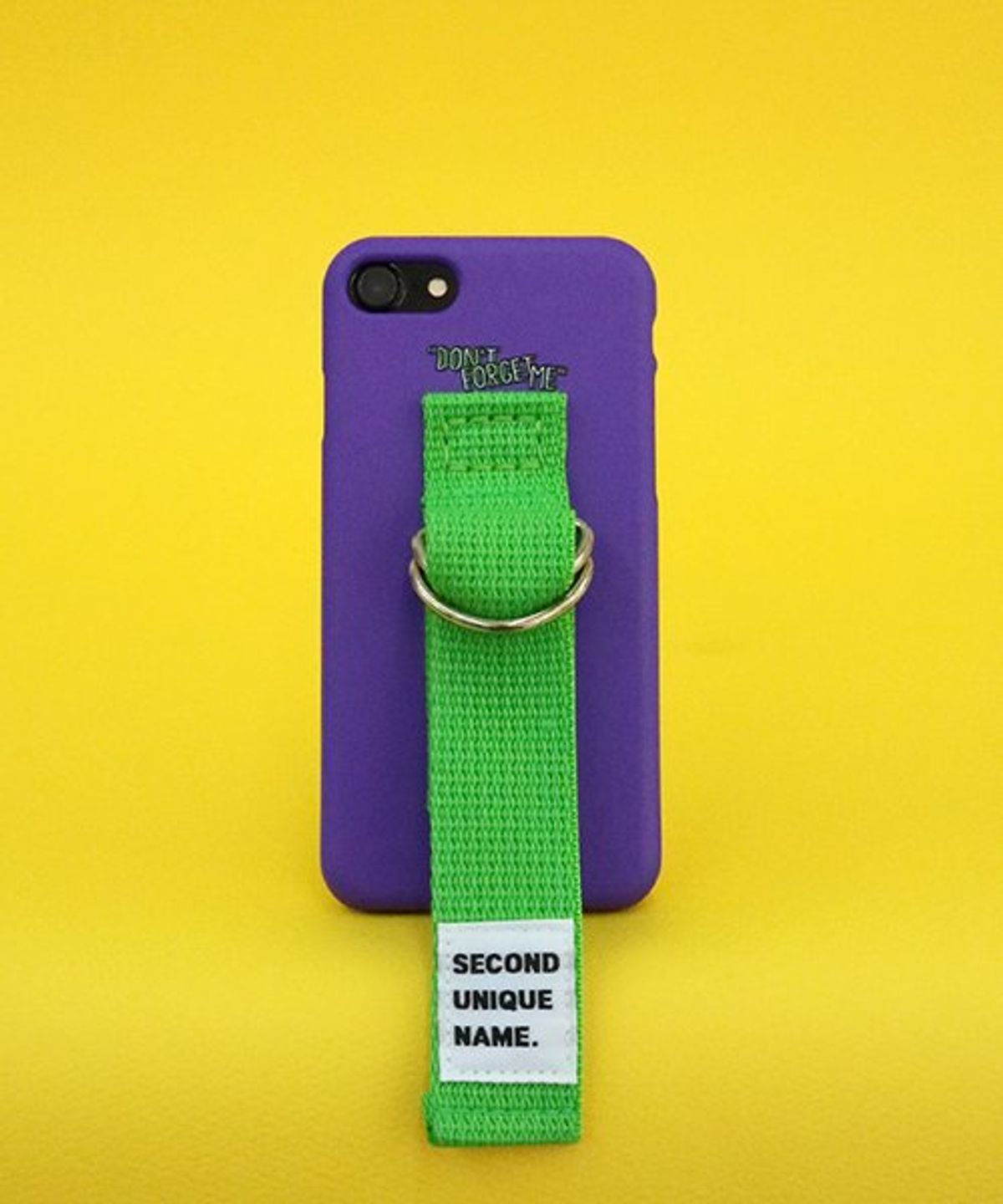 세컨드유니크네임(SECOND UNIQUE NAME) SUN CASE VIOLET YELLOW GREEN (WORD)